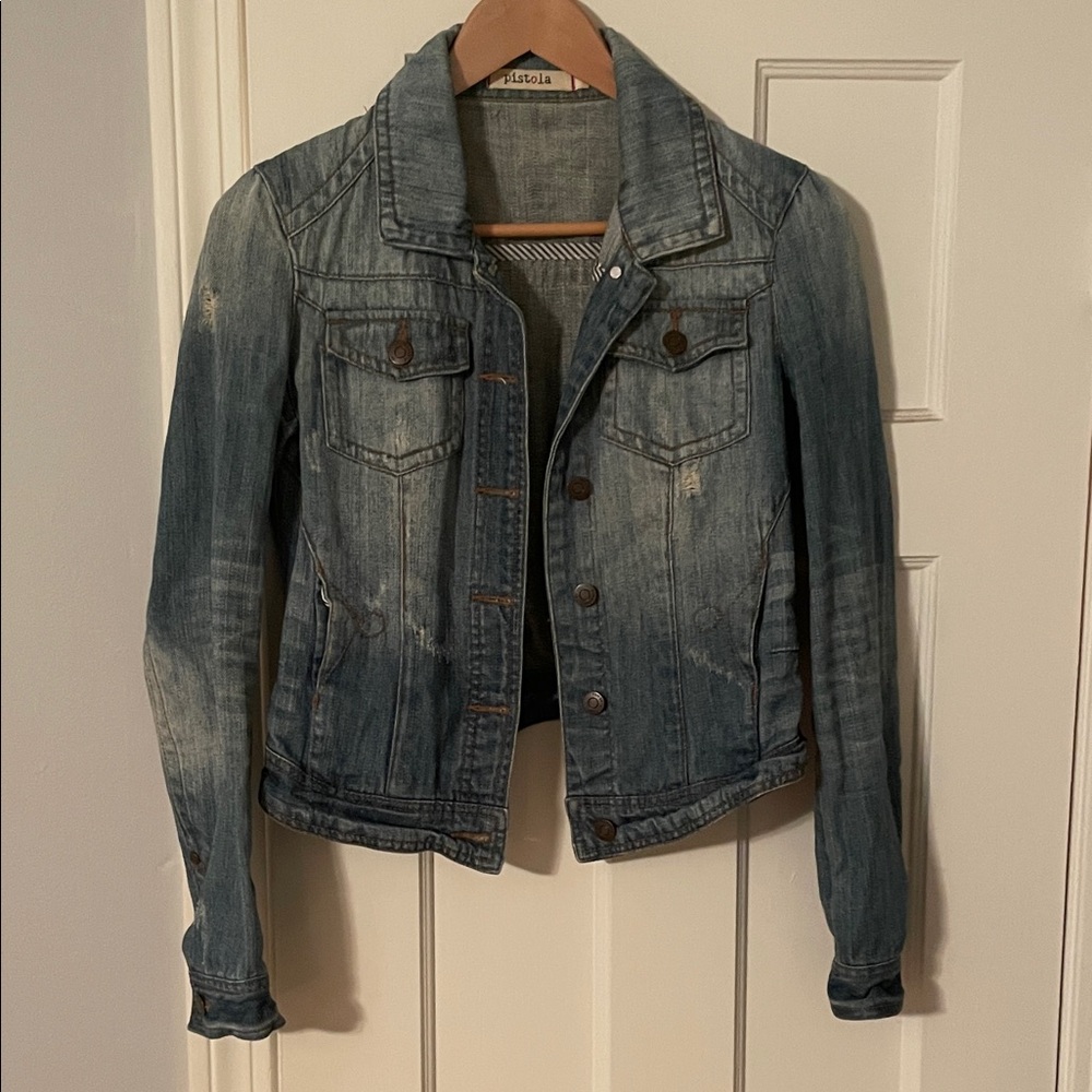 Pistola Faded Blue Jean Jacket